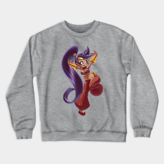 Dancing Shantae Crewneck Sweatshirt by Martinuve